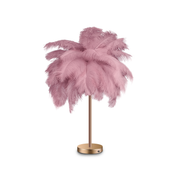 Wireless Charging Feather Table Lamp