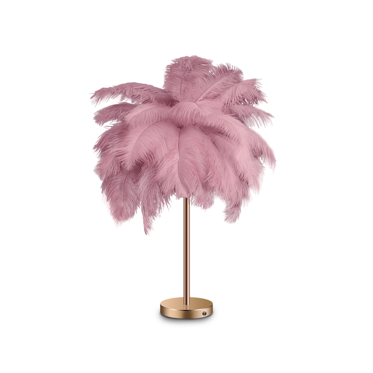 Wireless Charging Feather Table Lamp