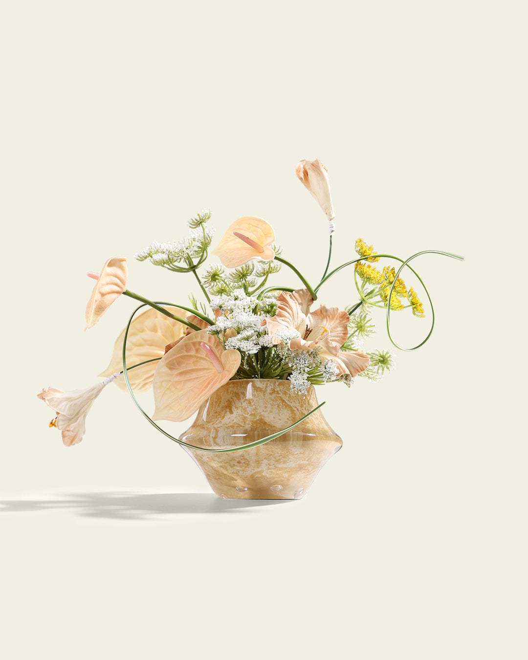 Art Desk Faux Floral Arrangement