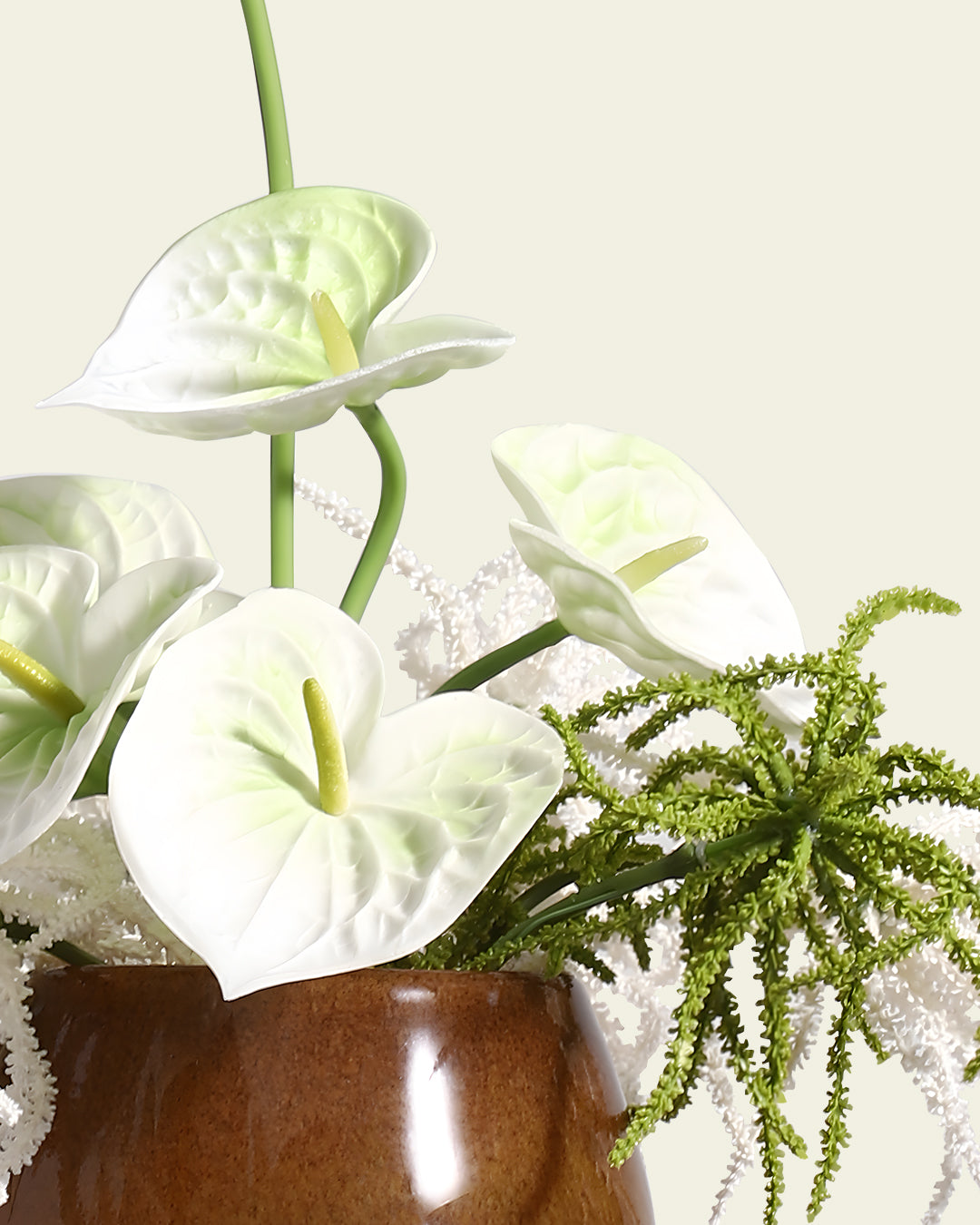 Artistic Floral Table Decor – Glass Vase Set
