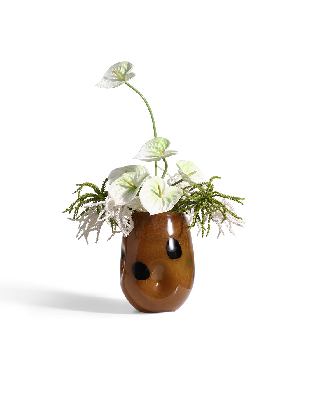 Artistic Floral Table Decor – Glass Vase Set